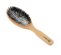 Kent V07 - Cepillo de pelo de cerdas veganas, cepillo orgánico grande para alisar y aumentar el brillo, cepillo de paleta respetuoso con el medio ambiente, ideal para todo tipo de cabello