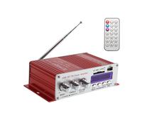 Kentiger Hy-400 Hi-Fi Amplificador Estéreo de Coche Radio Altavoz Mp3 Con Fm Pantalla Lcd Poder Reproductor Para Coche Motocicleta Control Remoto