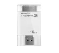 Kentron IFlashDrive - Adaptador USB de 16 GB para iPhone/iPod/iPad, Blanco