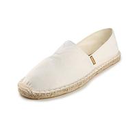 Kentti Mujer Clásico Denim Lona Alpargatas Blanco 37 EU