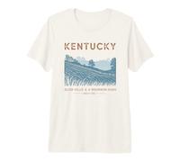Kentucky Colinas Tranquilas y un Susurro de Bourbon Camiseta Premium