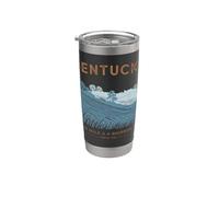 Kentucky Colinas Tranquilas y un Susurro de Bourbon Vaso térmico de acero inoxidable de doble pared