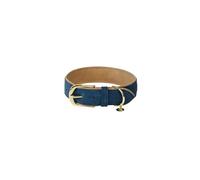 Kentucky Dogwear Collar Perro Cuero Vegano Suave - Azul Oscuro - XXS