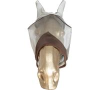 Kentucky Horsewear Classic Fly Mask with Ears Silver - Full/WB Kentucky Horsewear