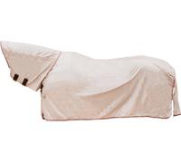 Kentucky Horsewear Fly Rug "Comfort Classic" with Neck Piece & Belly Protection, Beige/Burgundy - 130 cm Kentucky Horsewear