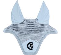 Kentucky Horsewear Fly Veil Wellington 3D Logo, Full - light blue Kentucky Horsewear