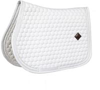 Kentucky Horsewear Jumping Saddle Pad Glitter Band - Blanco Kentucky Horsewear