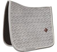 Kentucky Horsewear Saddle Pad Basic Velvet Dressage - Beige Kentucky Horsewear