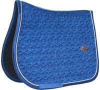 Kentucky Horsewear Saddle Pad Basic Velvet Jumping - Azul marino Kentucky Horsewear