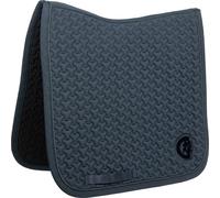 Kentucky Horsewear Saddle Pad Plaited 3D Logo Dressage - pine green Kentucky Horsewear