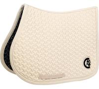 Kentucky Horsewear Saddle Pad Plaited 3D Logo Jumping - beige Kentucky Horsewear