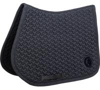 Kentucky Horsewear Saddle Pad Plaited 3D Logo Jumping - black Kentucky Horsewear