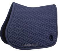 Kentucky Horsewear Saddle Pad Plaited 3D Logo Jumping - navy Kentucky Horsewear