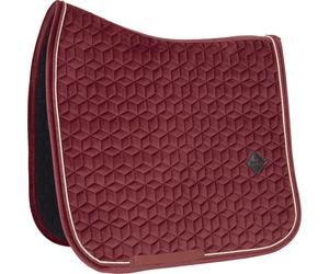 Kentucky Horsewear Saddle Pad "Velvet" Dressage - Burdeos Kentucky Horsewear