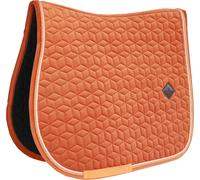 Kentucky Horsewear Saddle Pad "Velvet" Jumping - Naranja Kentucky Horsewear