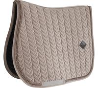 Kentucky Horsewear Saddle Pad "Velvet Pearls" Dressage - Beige Kentucky Horsewear