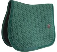 Kentucky Horsewear Saddle Pad "Velvet Pearls" Jumping - Pine green Kentucky Horsewear