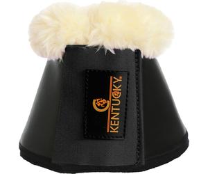 Kentucky Horsewear Sheepskin Leather Overreach Boots - L Kentucky Horsewear