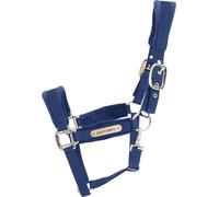 Kentucky Horsewear Velvet Halter Navy - FULL (standard) Kentucky Horsewear