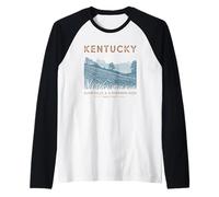 Kentucky Slow Hills & Un Bourbon Hush Camiseta Manga Raglan