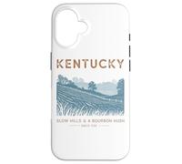 Kentucky Slow Hills & Un Bourbon Hush Carcasa para iPhone 16