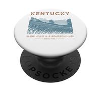 Kentucky Slow Hills & Un Bourbon Hush PopSockets PopGrip Adhesivo