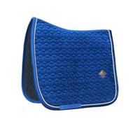 Kentucky Horsewear Saddle Pad Basic Velvet Dressage - Azul marino Kentucky Horsewear