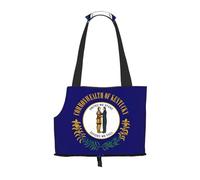Kentucky State Flag Print Puppy Carrier Dog Walking Bags Pets Dogs Carrier Bag for Small Dogs and Cat and Rabbit