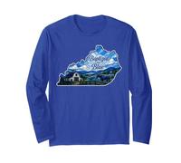 Kentucky State Pride Baptized in Blue Stained Glass Manga Larga
