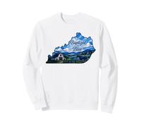 Kentucky State Pride Baptized in Blue Stained Glass Sudadera