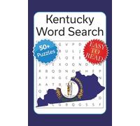 Kentucky Wanderings: A Word Search Journey: Word Searches with Easy-to-Read Print Celebrating Bluegrass Music, Horses & Bourbon Country | 6x9 inches, 110 pages | 50+ Puzzles