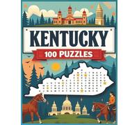 Kentucky Word Search Puzzle Book for Adults: Large Print Brain Games for Travel, Seniors & Relaxation: 100 Kentucky-Themed Puzzles with Fun Facts, ... Fun (U.S. State Word Search Adventure Series)