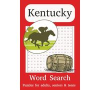 Kentucky Word Search Puzzle Book: Word Searches with Easy to Read about Kentucky, Kentucky Vibe, Kentucky State and More; 6x9 inches; 110 pages; 50+ ... Gift for Vacations, Holidays and Free Time