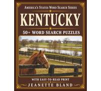 Kentucky Word Search Puzzles: 50+ Word Search Puzzles with Easy-to-Read Print | 8 x 10 Inches, 110 pages | Great for Gifts, Vacations, Classrooms, and Free Time