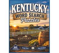 Kentucky Word Search Puzzles: For Kids and Adults of All Ages! | 8.5x11 inches, 122 pages | 60 Puzzles | Large Print (The Americana Series)