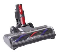 KENVOR Cepillo Compatible con Dyson V7,V8,V10,V11,V15 Aspiradoras, Cabezal de Repuesto para Accesorios Aspiradoras con 5 luces LED,Gris