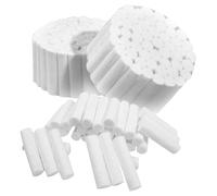 KENWOOD 100 Pcs Unidades de Pañales para Hemorragias Nasales Rollos Algodón de Alta Absorción, Rollos de Gasa Suave, Tapones para Detener Hemorragias Nasales para Bebés Menores