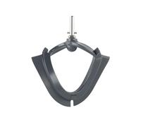 Kenwood Accesorio Batidor Flexible para Mezclas de Pasteles y Coberturas, Accesorio Compatible con el Robot de Cocina Kenwood Chef, Apto para el Lavavajillas, AT501, Negro