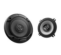 Kenwood Altavoces Coaxiales para Coche (260 W; 130 mm; 30 W RMS) con Rejilla y Tweeter Mejorado - Equipo de 2 vías, Woofer con Cono de Polipropileno para Montaje Empotrado Coche KFC-S1366 Negro