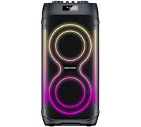 Kenwood Altavoz Party AS-P400BT 100W RMS Bluetooth 5.3 TWS Luces LED Batería 8h Negro