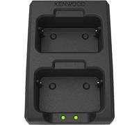 Kenwood Cargador doble de sobremesa Kenwood Cargador doble de sobremesa para walkie talkies Kenwood