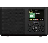 Radio Kenwood CR-M33DAB-B Bluetooth DAB+ FM Mono Compacta Negra