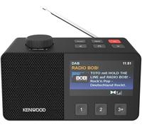 Kenwood CR-M70DAB Radio Dab+/FM con ASA, Pantalla IPS 4,3", Bluetooth 5.3, Dual Alarm & Sleep, USB MP3, Jack 3,5 mm, Easy Mode, Altavoz 5 W - Negro