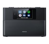 Kenwood CR-ST200S Radio Inteligente Wi-Fi con Dab+, Internet Radio, Bluetooth & Pantalla IPS 4.3"- Streaming Spotify/Deezer - Altavoces Bass Reflex 2×15W - USB/AUX - Control App, Color Negra
