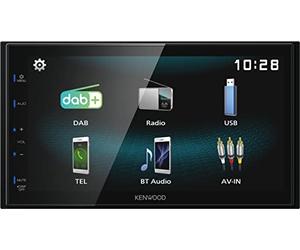 Kenwood DMX125DAB Receptor Multimedia para Coche Negro 84 W Bluetooth - Radio para Coche (Negro, 2 DIN, 84 W, 50 W, NTSC,PAL, Android)