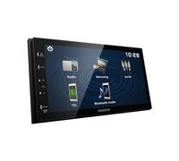 Kenwood Android Auto Radio de Coche, Pantalla coche 6,8 pulgadas con pantalla táctil, Vista Cámara Trasera, Bluetooth V5.0 | Inalámbrico | Manos libres | Compatible con iPhone | USB | FM | GPS | Negro