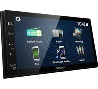 KENWOOD DMX129DAB - Radio multimedia con pantalla de 17,3 cm (6,8 pulgadas) de inicio rápido y espejo a través de USB Android (4 x 45W, DSP, Dab+/FM, BT, 3X pre-salidas 2V, USB, control iPod/iPhone)