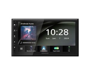 Kenwood DMX6523DAB Radio Coche 2 DIN Pantalla Táctil 6.8" 50W Bluetooth USB DAB+ Compatible Android Auto Apple CarPlay Negro