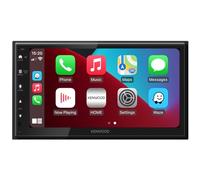 Kenwood DMX6523DAB Radio Coche 2 DIN Pantalla Táctil 6.8" 50W Bluetooth USB DAB+ Compatible Android Auto Apple CarPlay Negro