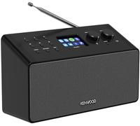 KENWOOD CR-ST90S - Radio inteligente con batería de iones de litio, pantalla a color de 2,4", radio por Internet WiFi, DAB+, FM, Spotify, Bluetooth, estéreo de 10 W RMS, USB, entrada auxiliar, USB-C